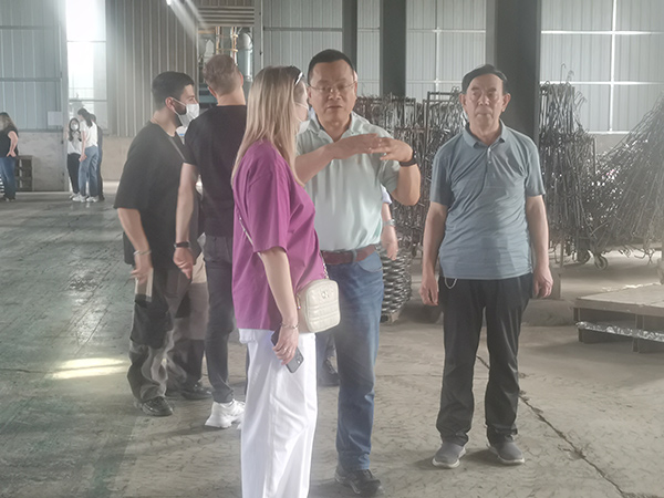 2024年5月21日 外商來訪我司工廠，跨越重洋，
